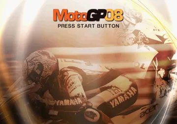 MotoGP 08 screen shot title